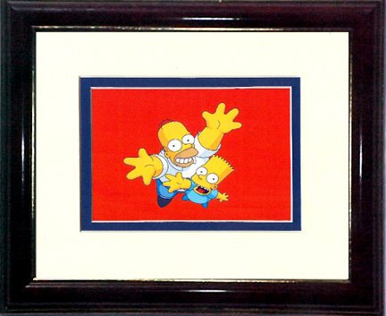 Bart Simpson and Homer Simpson #A713