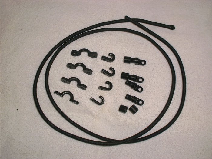 Kayak rigging eyelets cord cord ends