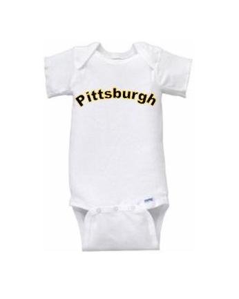 Pittsburgh Short Sleeve Onesie