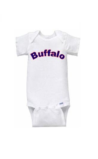 Buffalo Short Sleeve Onesie