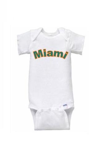 Miami Short Sleeve Onesie