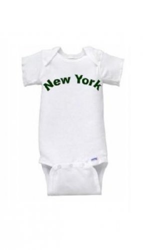 New York Short Sleeve Onesie