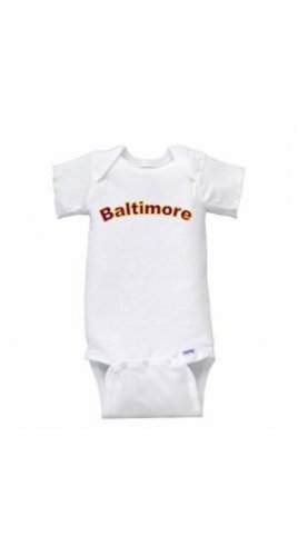 Baltimore Short Sleeve Onesie