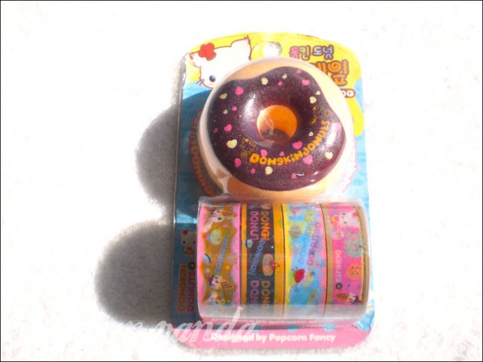 donut deco tape dispenser with tape a