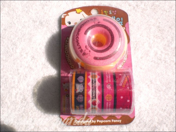 donut deco tape dispenser with tape c