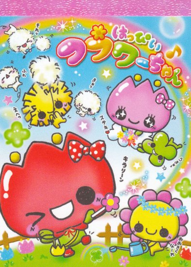 kamio happy flowers mini memo pad