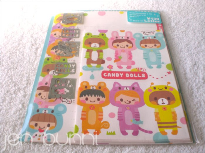 q-lia candy dolls letter set
