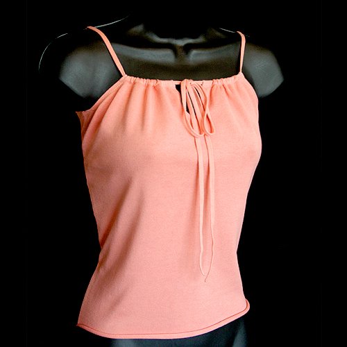DKNY Melon Knit Keyhole Neckline Tank Top Size Medium (M)