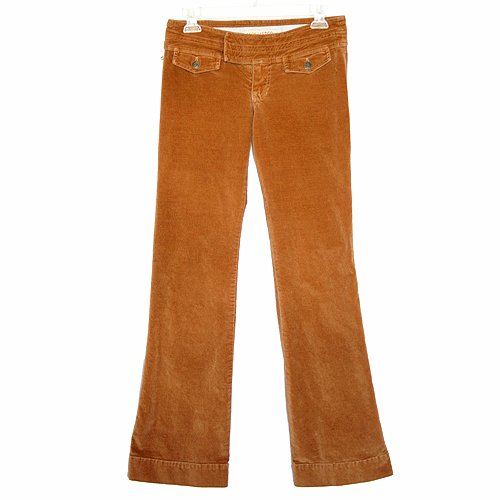 Hollister Golden Brown Low Rise Stretch Velvety Soft Brushed Cotton Pants Junior's Size 1 (XS)