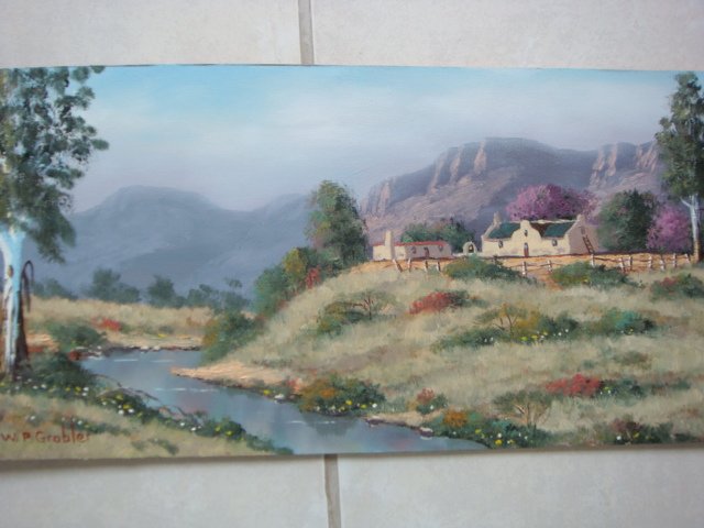 Original Oil Painting - South African Artist - Wolsley
