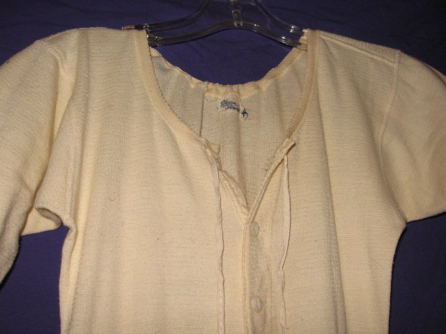Vintage Wool Pilgrim Princess XXS Long Johns