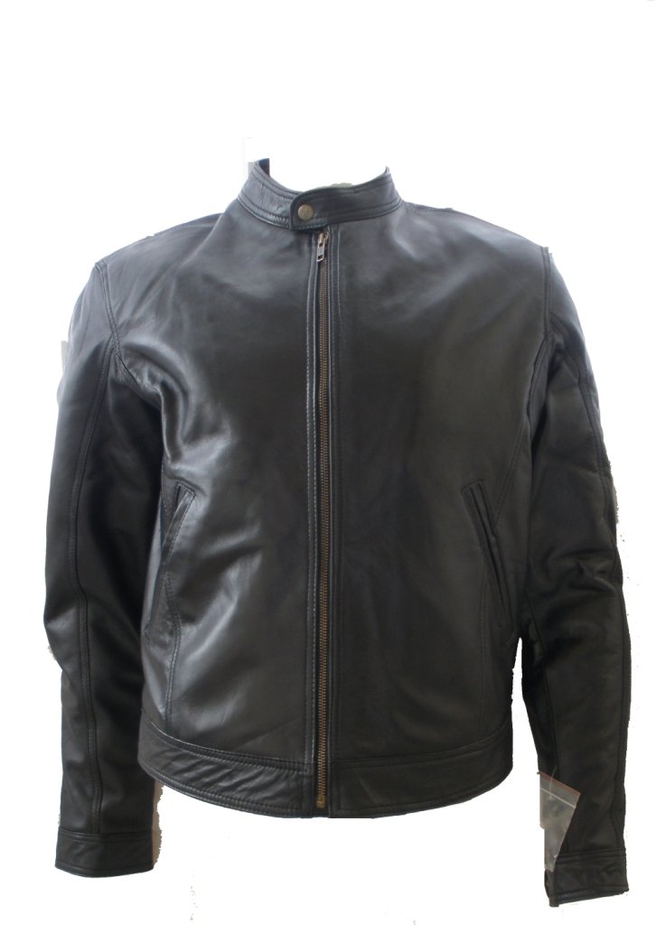 NWT Men's Classic Motor Bike Leather Jacket Style M38