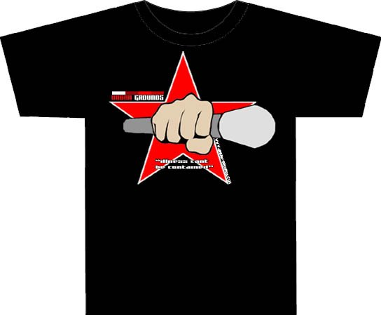 Urban Star (black Tee)