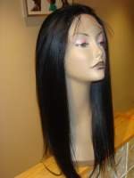 Custom order Remy Indian Hair Full Lace Wig 14"