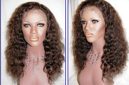 Custom order Remy Indian Hair Full Lace Wig 22"
