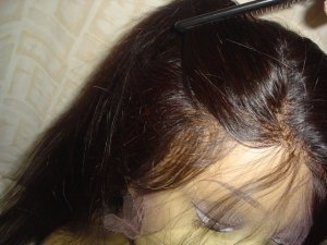 Custom order Remy Indian Hair Full Lace Wig 30"