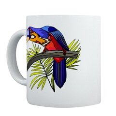 Tropical Bird Mug