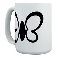 Butterfly Silhouette Mug