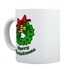 Christmas Wreath Mug