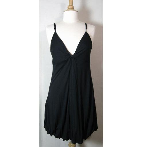 The Limited Black Balloon-Hem Dress Size L
