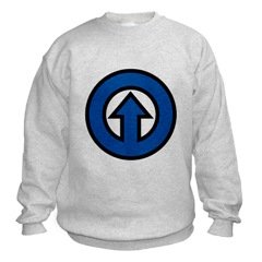 Blue Arrow Sweatshirt