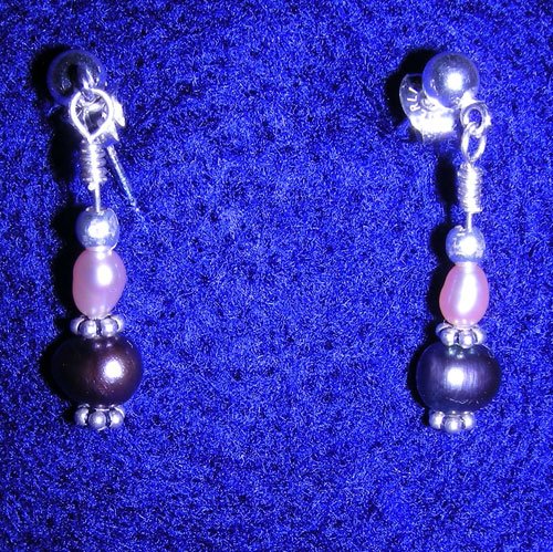 Sweet and Dainty Pearl Dangle