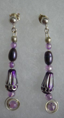 Moroccan Dangles with a Drop