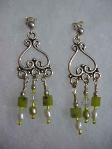 Green Quartz Chandeliers