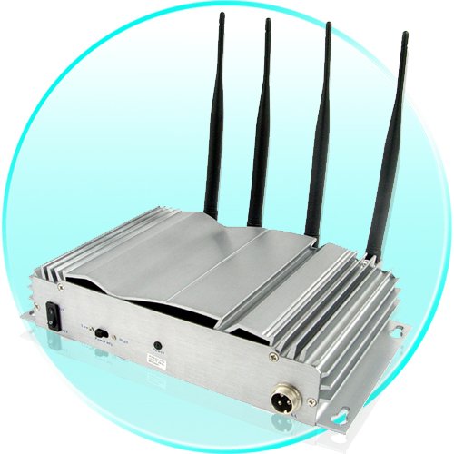 Mounted Cellphone Jammer with Adjustable Outputs