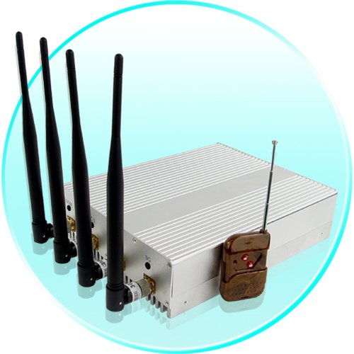 Mounted Cellphone Jammer with Remote Control