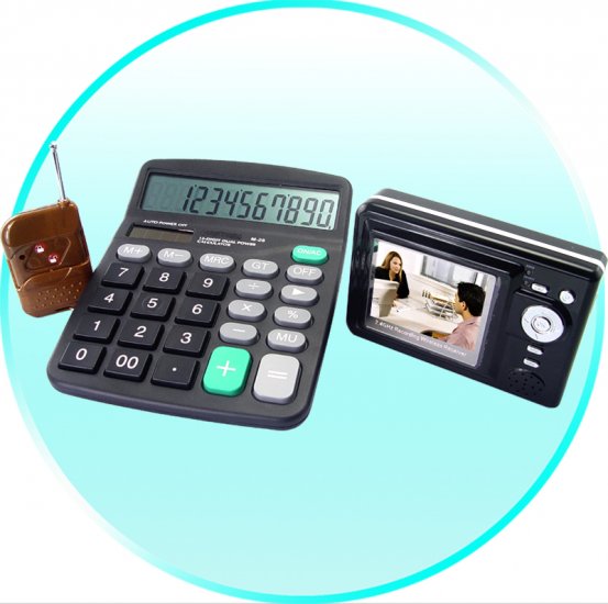 Calculator Spy Camera with DVR