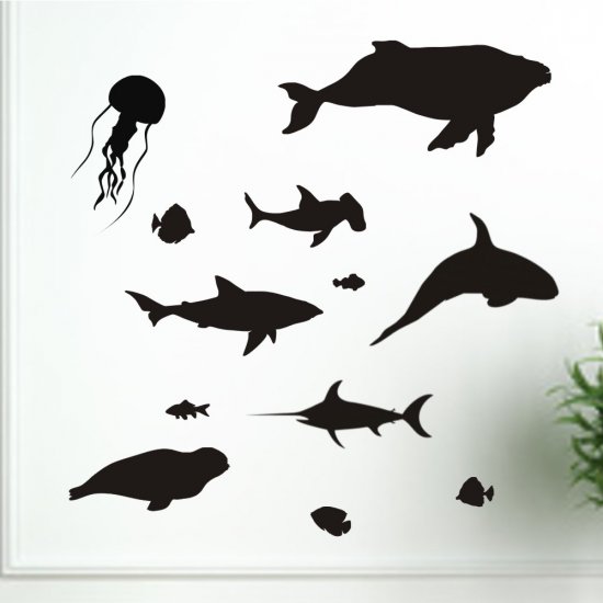 Sea World Vinyl Decals Art Graphics Stickers