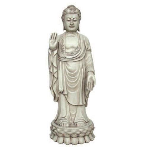 Statue of Buddha Standing in Pose of Dispelling Fear