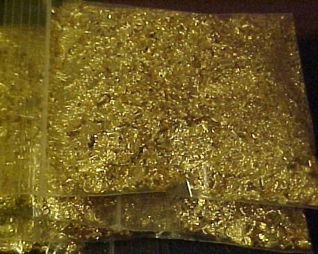 BAG~OF~GOLD FLAKES *FILL YOUR OWN VIALS!*