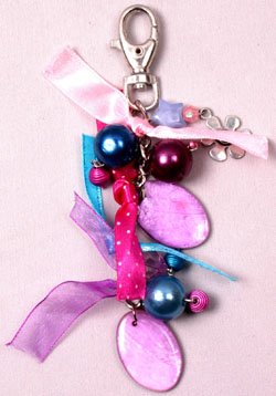 Belt/Purse Clip Turquoise Pink