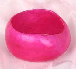 Wide Laminated Bangle