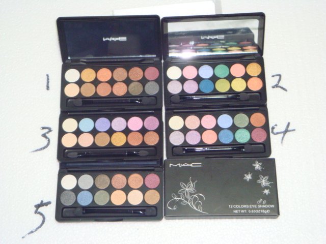 "M.A.C." 12 COLOR PALETTE- NEW FOR 2009! FREE SHIPPING!