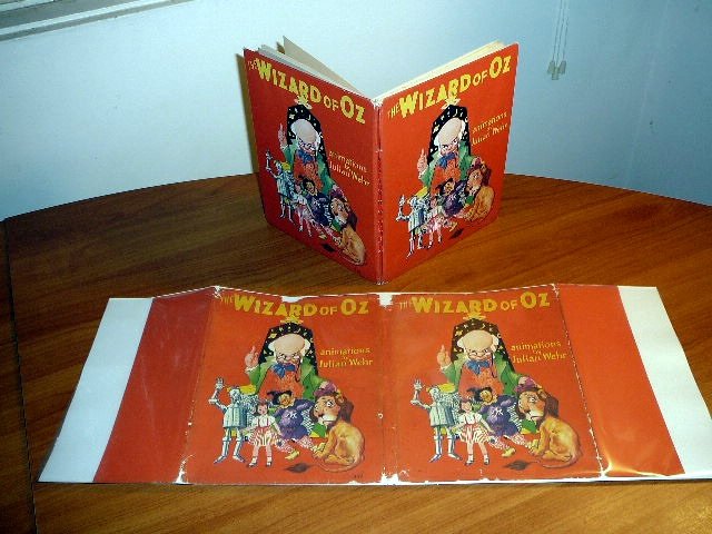1944 Pop up Wizard of Oz by Julian Wehr in original dust jacket