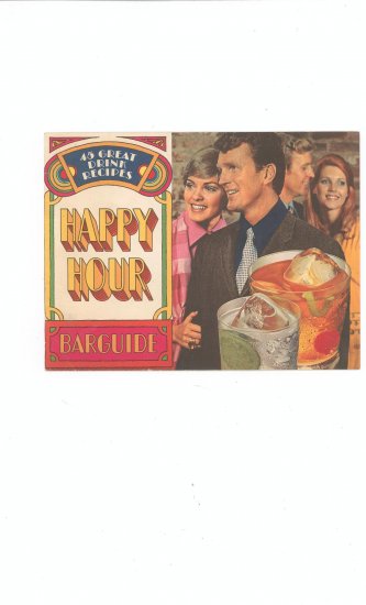 Happy Hour Barguide by Southern Comfort Vintage