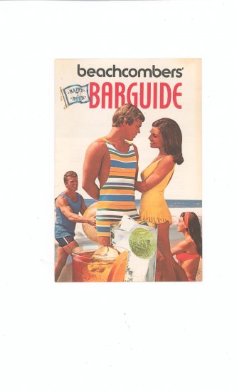 Beachcombers Happy Hour Barguide by Southern Comfort Vintage