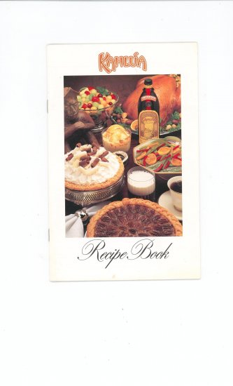 Kahula Recipe Book Cookbook