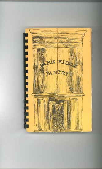 Park Ridge Pantry Cookbook Regional Hospital Auxiliary Vintage New York