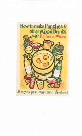 Lot Of 2 California Wine Cookbooks Vintage Items by Wine Advisory Board