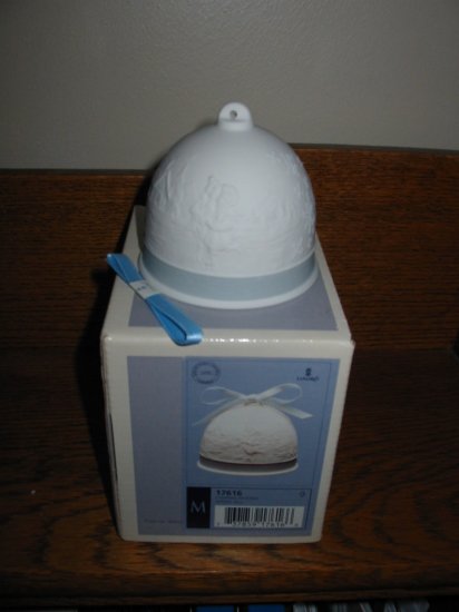 Lladro Collectors Society 1994 Bell Ornament Complete With Box 17616