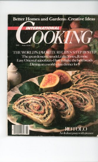 Better Homes And Gardens Creative Ideas International Cooking 1985