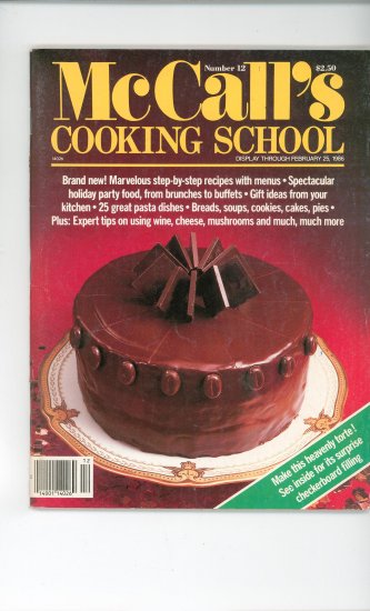 McCalls Cooking School Number 12 Magazine