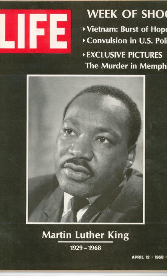 Life Magazine Martin Luther King Vietnam U.S. Politics April 12 1968 Vintage