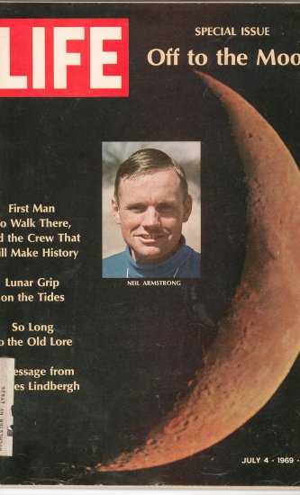 Life Magazine Off To The Moon Special Issue July 4 1969 Vintage