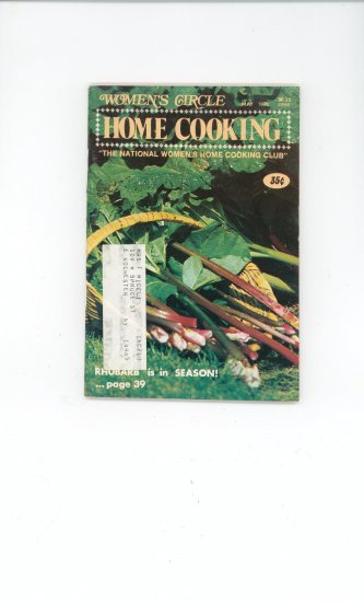 Womens Circle Home Cooking Cookbook Vintage May 1974