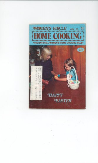 Womens Circle Home Cooking Cookbook Vintage April 1974
